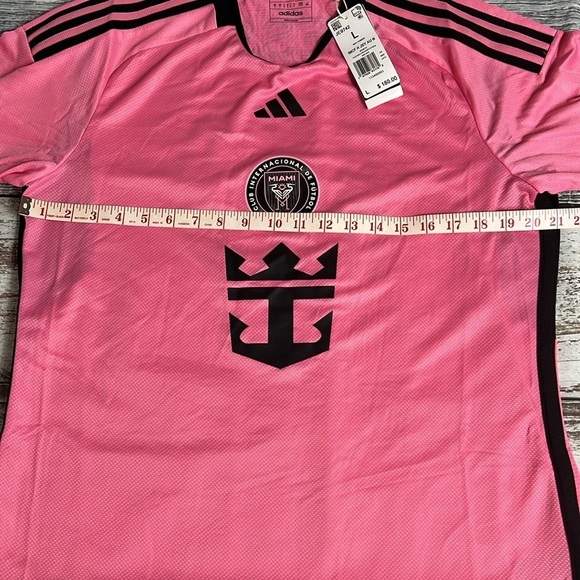 ADIDAS INTER MIAMI 2024-25 MEN'S LIONEL MESSI HOME STADIUM JERSEY / Men Sz Large - Picture 4 of 11